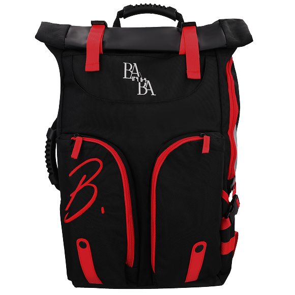 Baba Redfine Nyekundu Na Neusi - BABA Backpacks